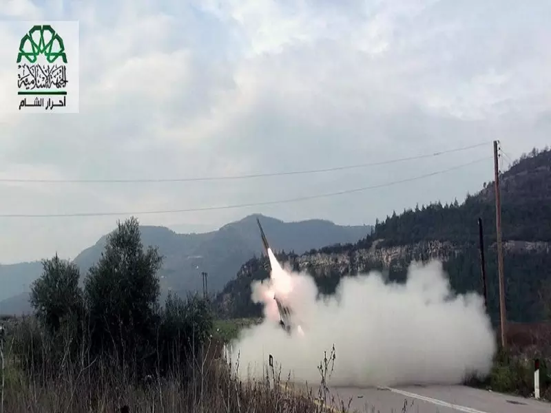 كتائب الثوار تمطر معاقل الجنود الروس والشبيحة في مطار حميميم ومدينة القرداحة بصواريخ الغراد