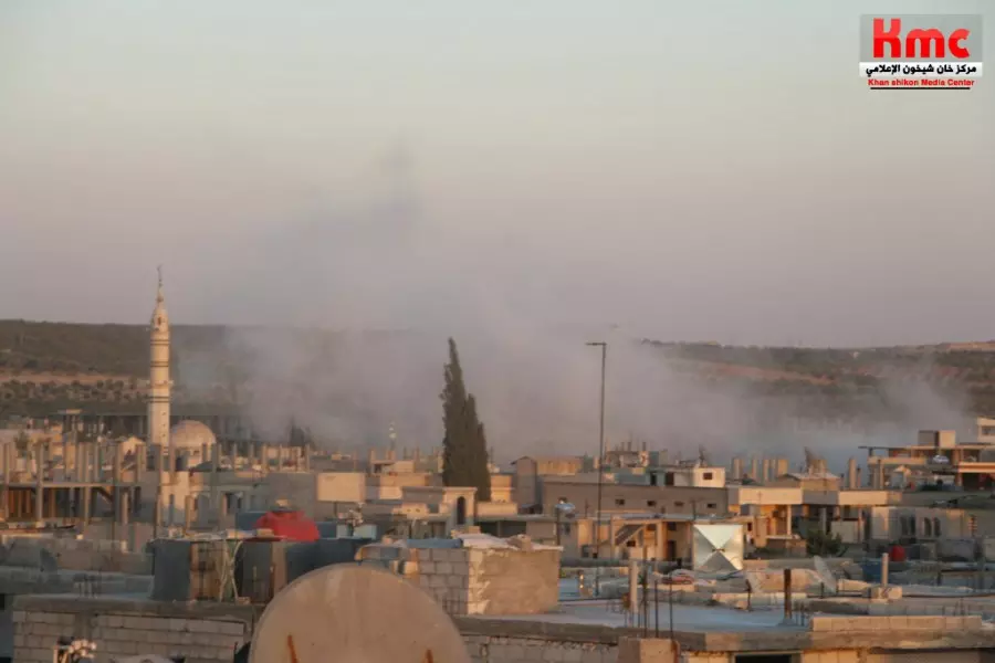 ثلاث شهداء بقصف روسي استهدف مدنيين عائدين لنقل متاعهم من خان شيخون