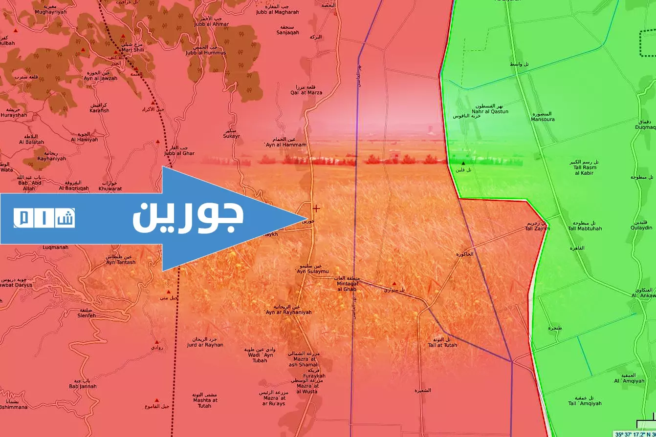 معسكر جورين أضخم قاعدة عسكرية في سهل الغاب .. (غوص في التفاصيل)