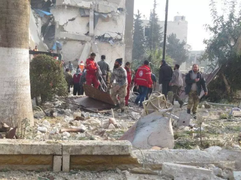 بعد الغارات الروسية تتعالي الصيحات للرد في كفريا والفوعة بإدلب