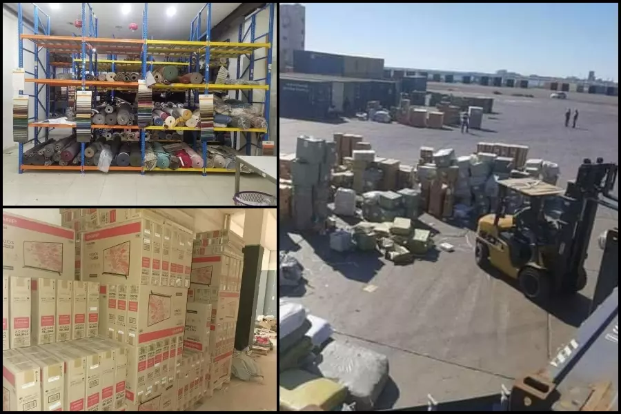 تتجاوز الـ 100 مليار ليرة .. جمارك النظام تداهم وتصادر مستودعات تحوي "مواد مهربة"