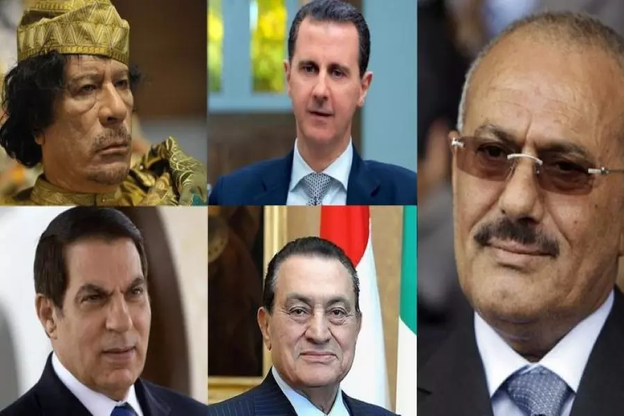 حكام العرب المستبدين بين "منفي وسجين وقتيل" .... فكيف سيكون مصير الأسد ....!؟