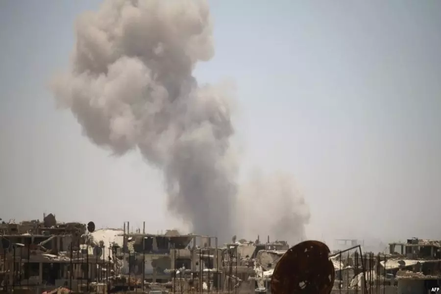 شهيدتان وجرجى بقصف مكثف من "الرابعة" على "طفس"