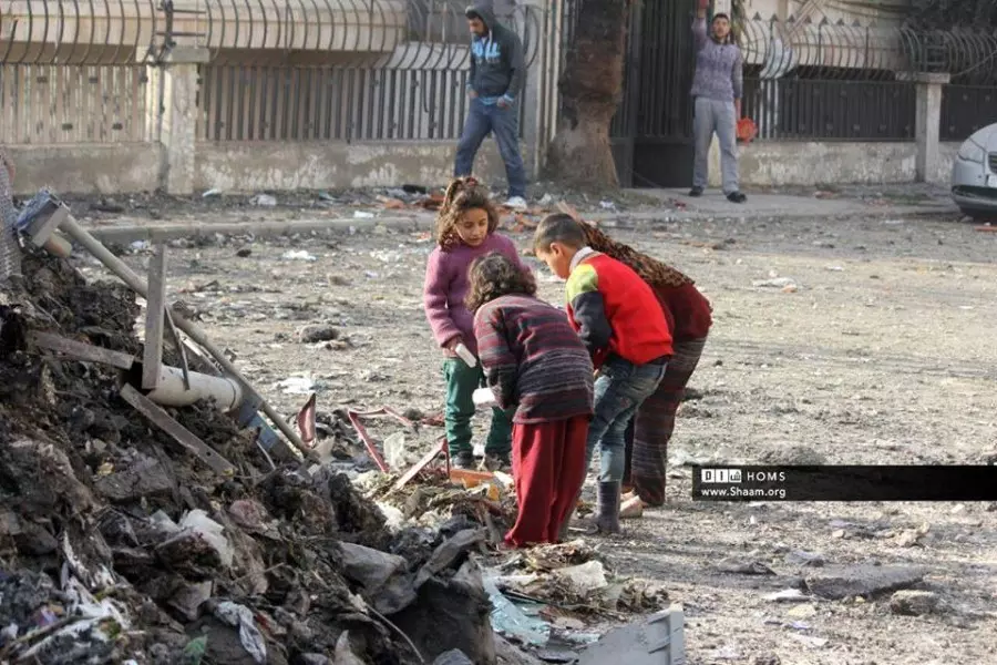 وقف إطلاق النار لا يشمل القناصين ومدافع الهاون في الوعر المحاصر