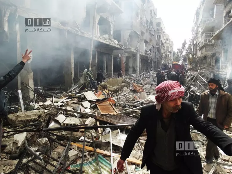 مجزرة جديدة يرتكبها نظام الأسد في دوما