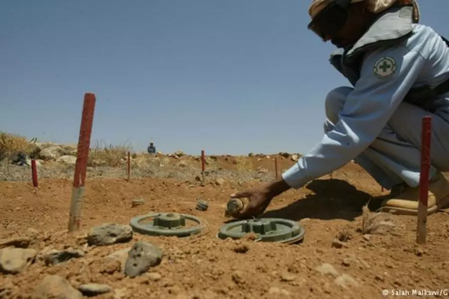 مسؤولة أممية: الألغام تهدد حياة أكثر من ثمانية ملايين سوري