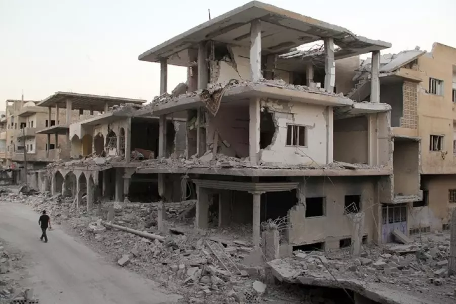 "أوتشا": الدمار الكبير يمنع آلاف المدنيين بدرعا من العودة إلى منازلهم