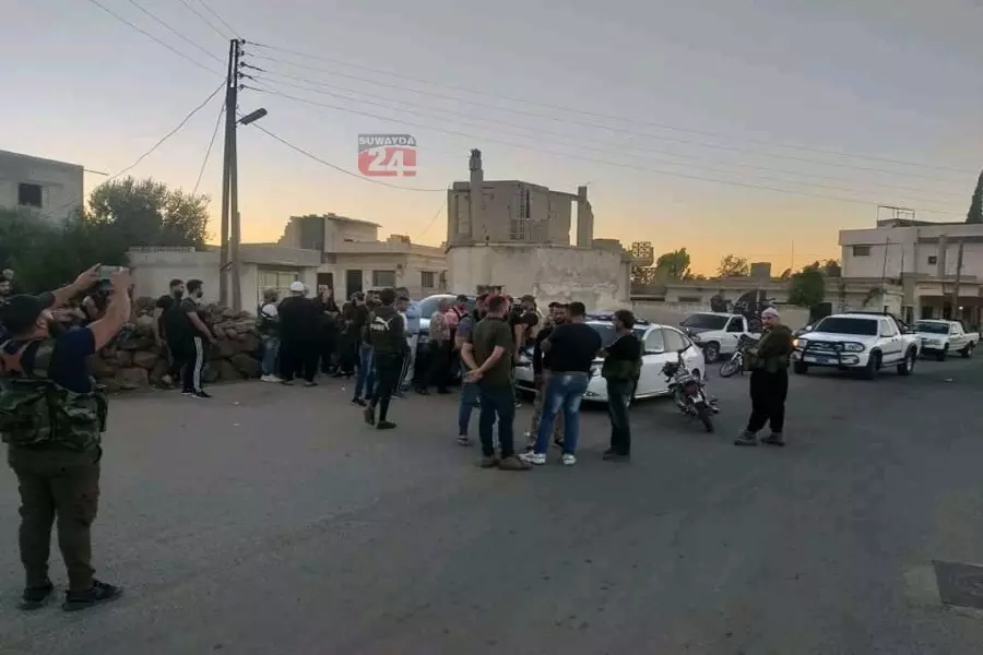 فصائل في السويداء تفرج عن مقدم بجيش النظام وتبقي على اختطاف 6 مدنيين من درعا