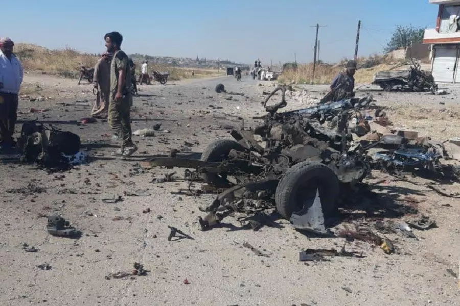 جرحى إثر انفجار سيارة مفخخة قرب مدينة رأس العين بريف الحسكة