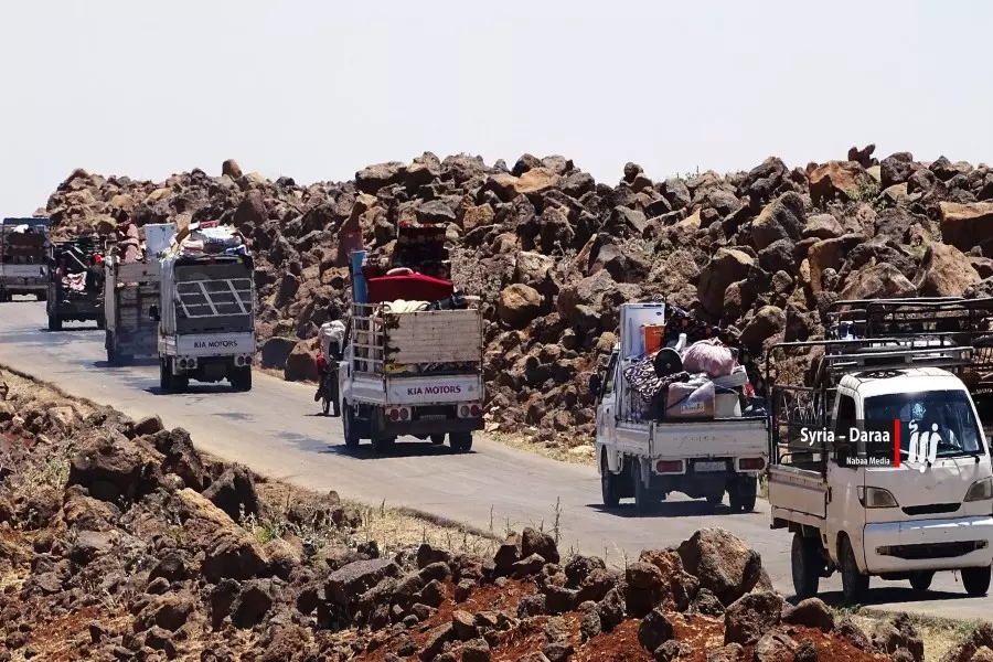 بعد سيطرة النظام .. المنظمات الدولية تقف عاجزة عن تلبية احتياجات آلاف المدنيين في جنوب ووسط سوريا