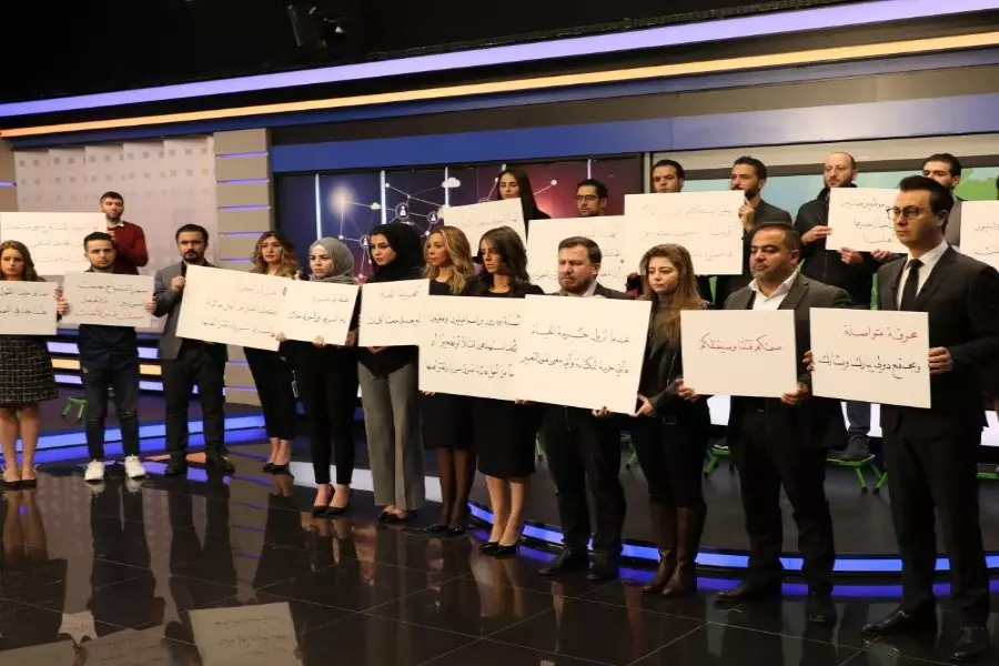 لم يعد هناك كلام يقال .. تلفزيون أورينت يوقف بثه 24 ساعة احتجاجاً على حرب الإبادة بإدلب