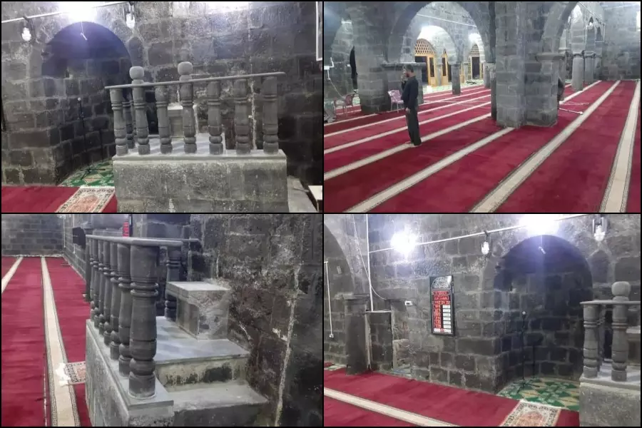 بعد أن دمره الأسد… الأذان يصدح من جديد في المسجد العمري بدرعا البلد