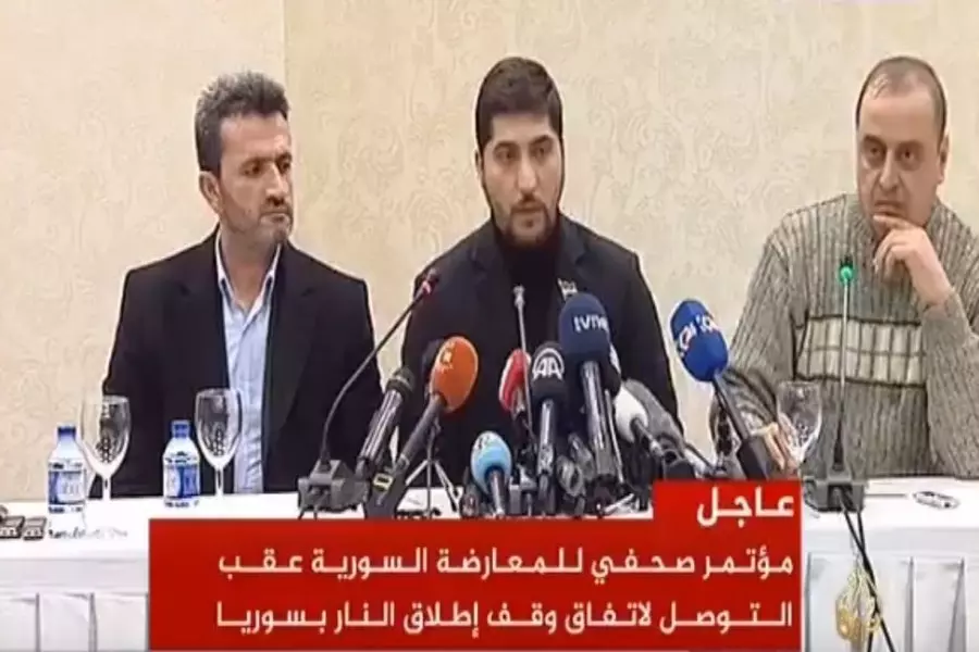 شاملاً جميع الفصائل باستثناء تنظيم الدولة و“بي واي دي” .. وقف إطلاق النار تعهد يتبعه مفاوضات “الاستانة”