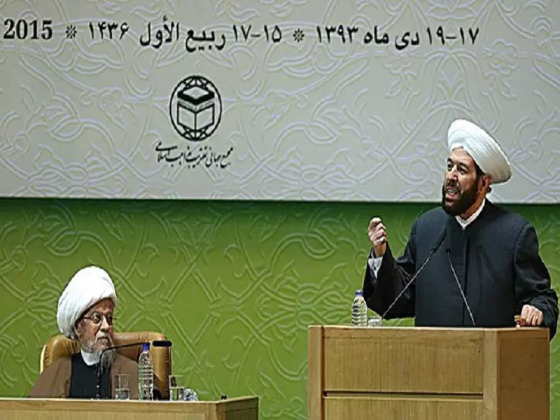 "حسون" يُبّشر من "إيران" : سوريا منتصرة بفضل إيمانها و شعبها و قائدها !!!