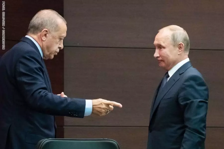 أردوغان يأمل بالتوصل لوقف النار بإدلب خلال لقائه بوتين الأربعاء