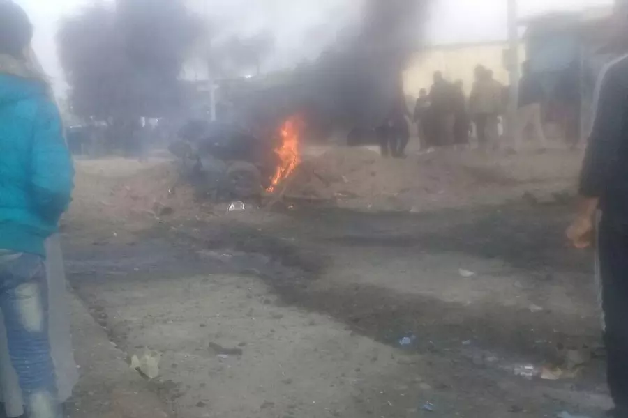 قسد تواصل إجرامها.. مفخخة في بلدة سلوك تودي بحياة عدد من المدنيين