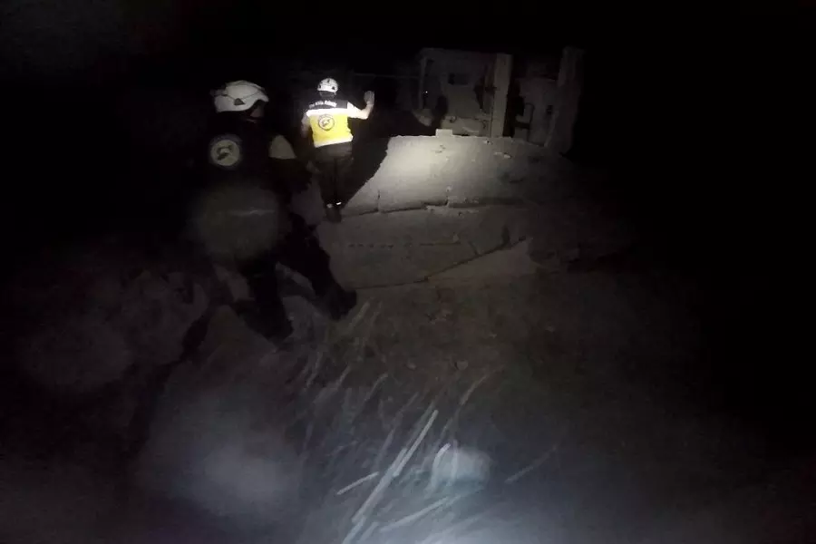 النظام وروسيا يكثفان القصف ليلاً بريف إدلب ويوقعان شهداء وجرحى