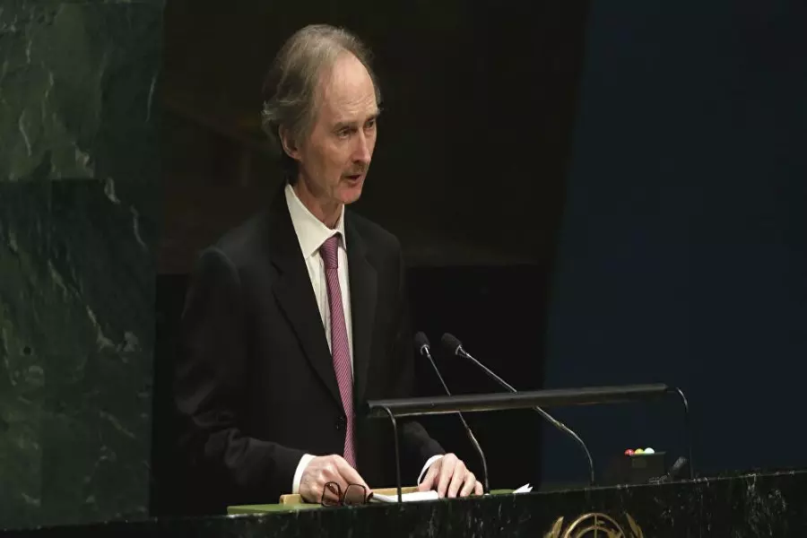 بيدرسون: الصراع في سوريا لا يمكن حله فقط عن طريق وضع دستور جديد