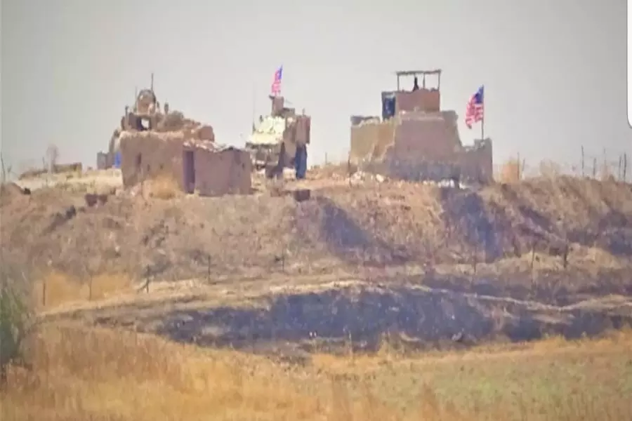 وسط حراسة من "ب ي د" ... القوات الأمريكية تعمل على إنشاء مطار للمروحيات بريف الحسكة