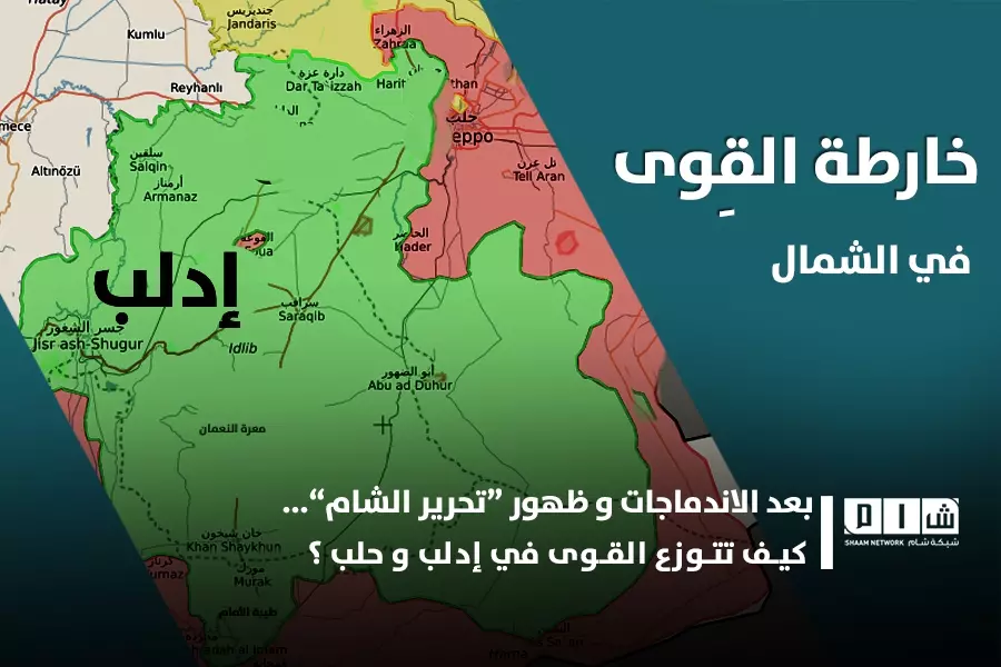 بعد الاندماجات و ظهور “تحرير الشام” .. كيف تتوزع القوى في ادلب وحلب ؟