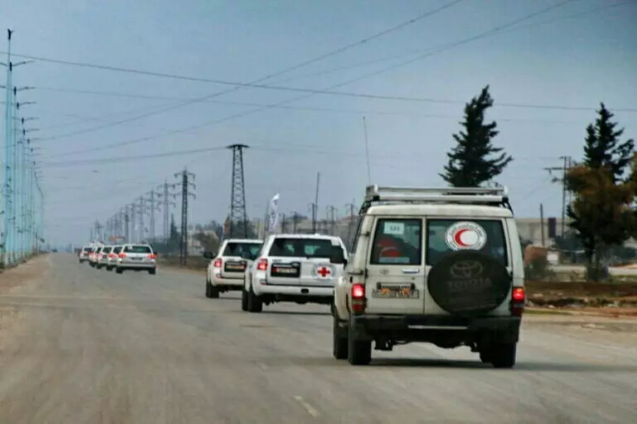 مساعدات إنسانية أممية تدخل إلى الرستن