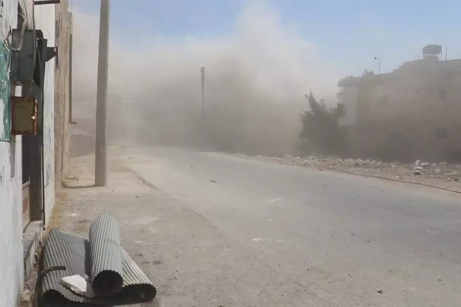 مع إعلان نقض وقف إطلاق النار .. طيران الأسد يستأنف غاراته جنوب خان شيخون