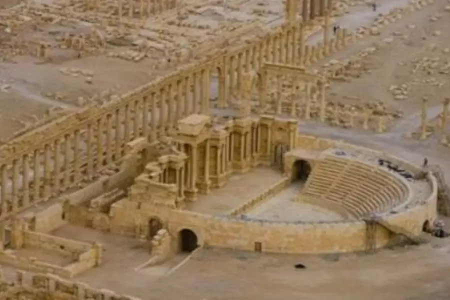 بدعوى إعادة إعمارها ... علماء روس يصممون نموذجا ثلاثي الأبعاد لمدينة تدمر