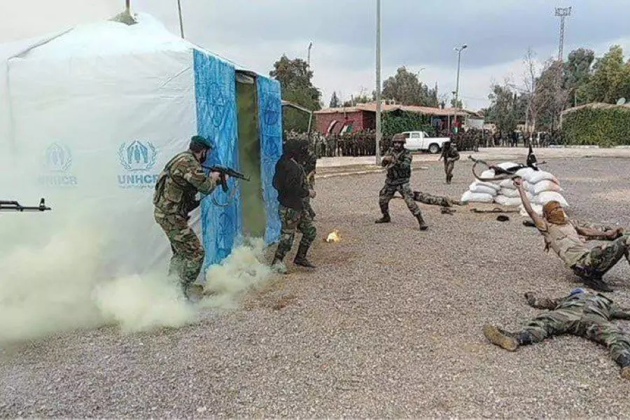 شبكة حقوقية: عناصر النظام تستخدم خيام المفوضية السامية لشؤون اللاجئين