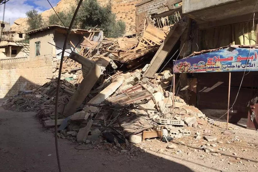 سياسة القتل الجماعي تتواصل في وادي بردى .. والنظام وحزب الله الارهابي يتقدمون في بسيمة بعد تمهيد عنيف