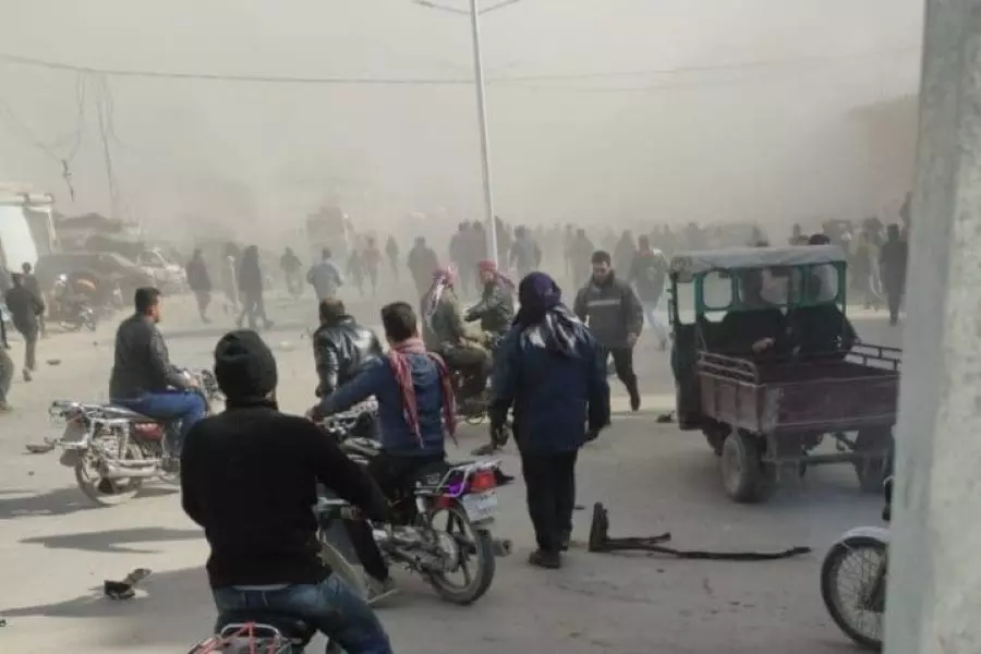 استشهاد قائد بقوى الشرطة والأمن العام إثر انفجار بمدينة "الباب" شرقي حلب