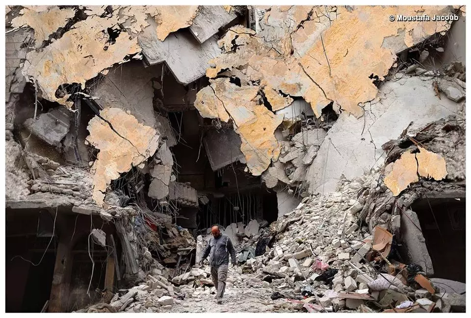 خسائر سوريا و محيطها ٣٥ مليار دولار جراء الحرب