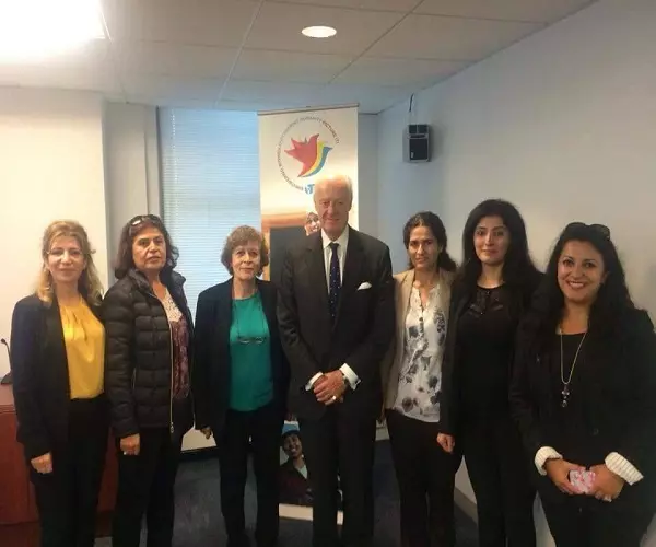 دي ميستورا ... يعمل على إنشاء مجلس استشاري نسائي سوري