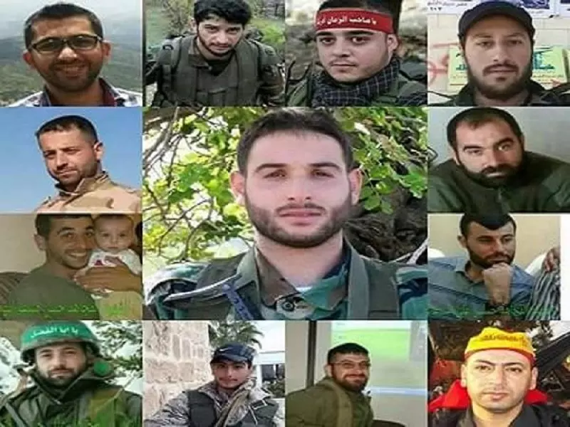 يوم أسود لحزب الله الإرهابي .. 11 قتيلاً دفعة واحدة وايران تخسر ضابطاً إضافياً