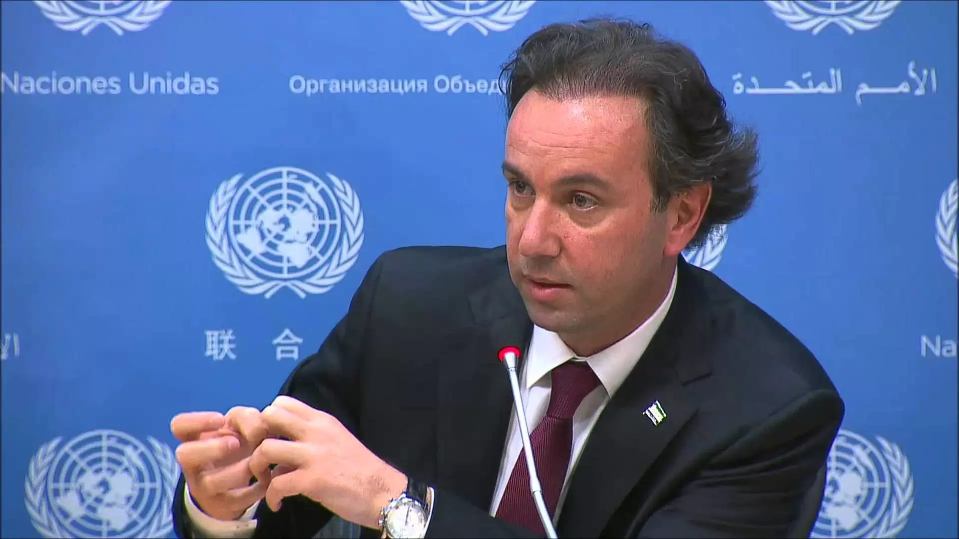 خوجة :لاتفاوض إلا بعد تحقيق الشروط الانسانية..ودي مستورا يدعوا لتطبيق أجندة ايران