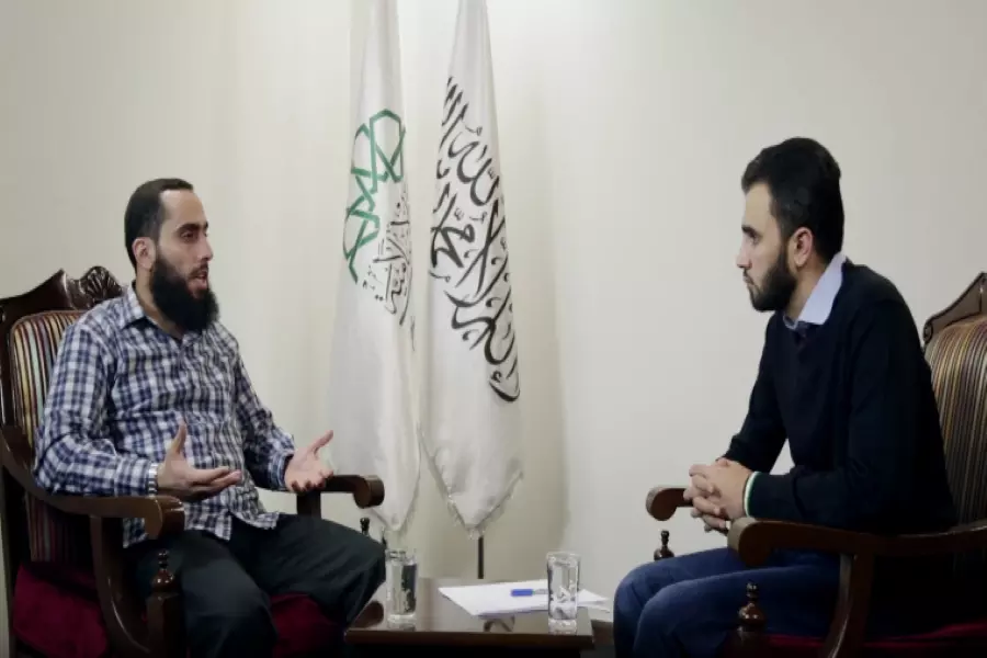 نحن مع حل سياسي يلبي طموحات السوريين ... قائد أحرار الشام: معالم فشل وقف إطلاق النار واضحة
