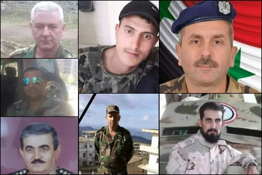 بينهم ضابطان برتبة عميد ركن .. "شام" ترصد مصرع ضبّاط بجيش النظام