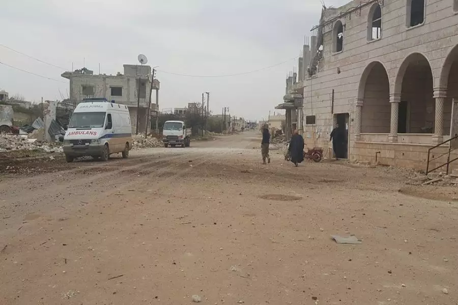 مروحيات الأسد تتسبب بخروج مشفى كفرزيتا التخصصي عن الخدمة من جديد