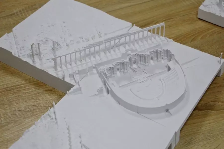 روسيا تعرض نموذج رقمي ثلاثي الأبعاد لمدينة تدمر خلال فعاليات منتدى الجيش - 2021