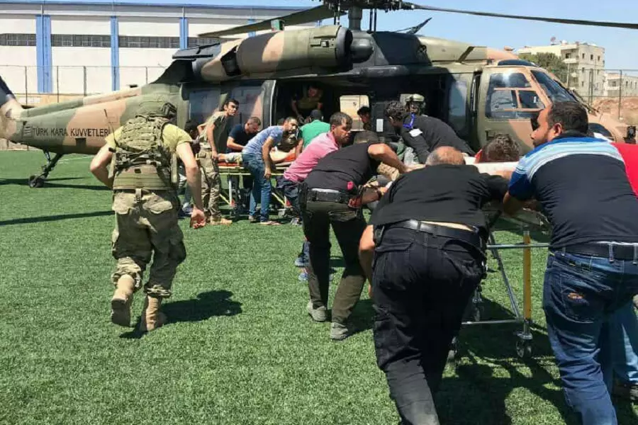 سقوط جنود أتراك بإستهداف قاعدتهم في عفرين ومروحيات تنقلهم إلى تركيا