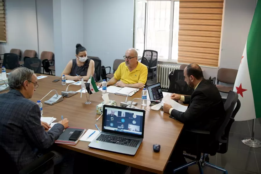 ممثلو الائتلاف يجتمعون مع سفراء وممثلي الدول الصديقة لبحث مواجهة كورونا بسوريا