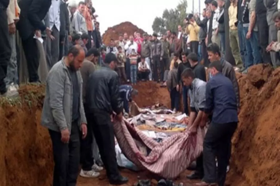 الائتلاف يُذكر المجتمع الدولي بمجزرة التريمسة وبمسؤولياته عن محاسبة النظام المجرم