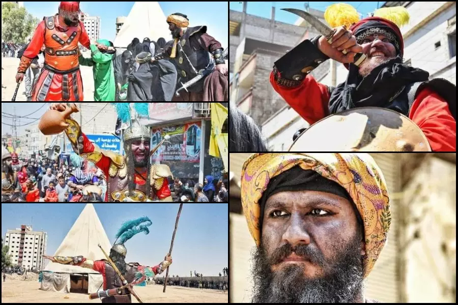 ميليشيات إيران تجسد معركة "كربلاء" في "السيدة زينب" بدمشق