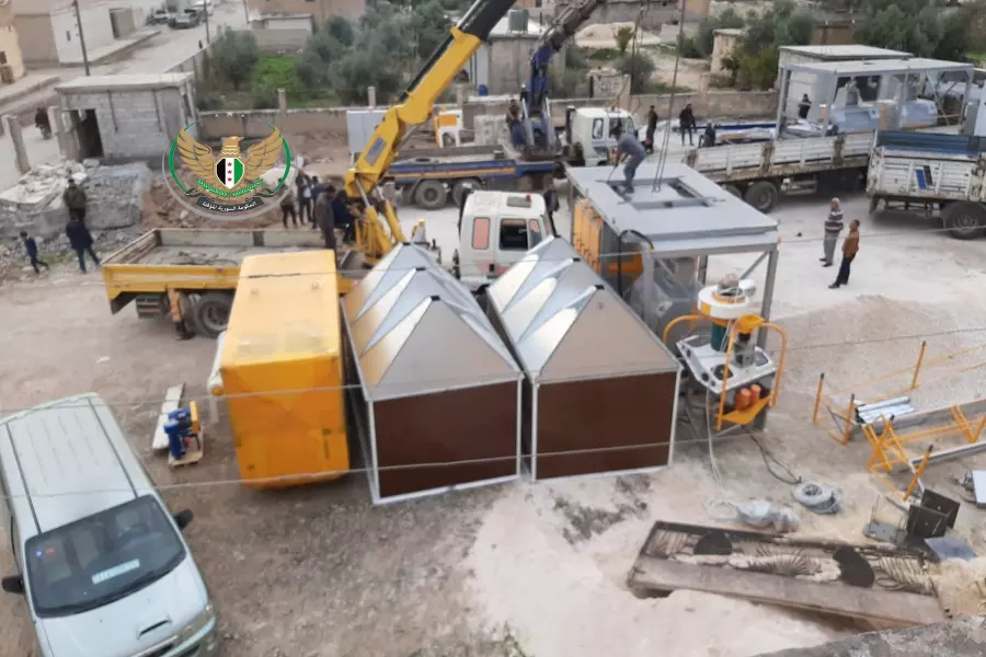 "الحكومة المؤقتة" تبدأ إنشاء مصنع طحين بتكنولوجيا حديثة في مدينة تل أبيض