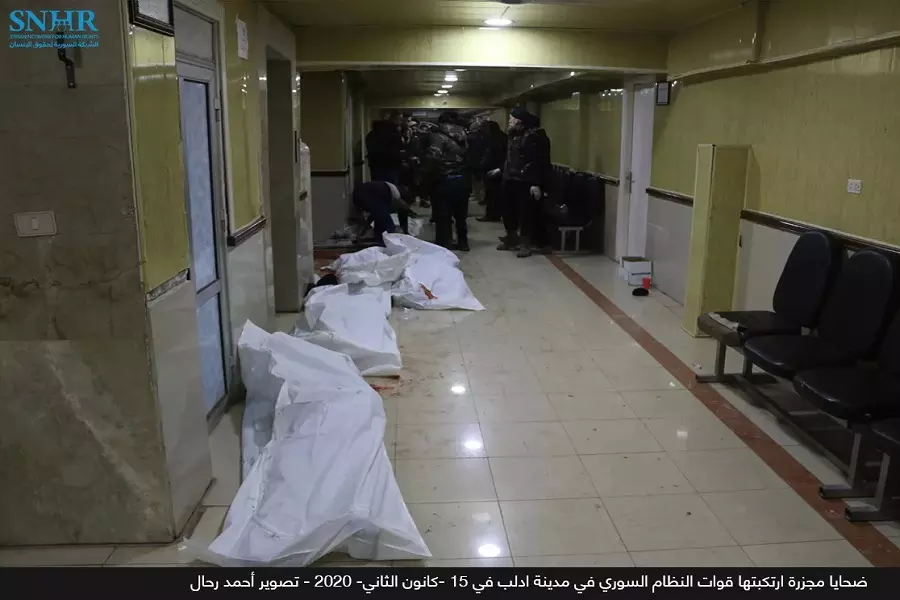 تقرير لـ "الشبكة السورية" يوثق مقتل 286 مدنياً في كانون الثاني 2020
