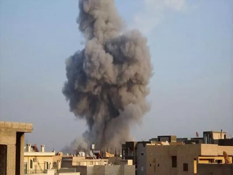 عشرة شهداء بمجزرة مروعة ارتكبها الطيران الروسي في بلدة البوليل بدير الزور