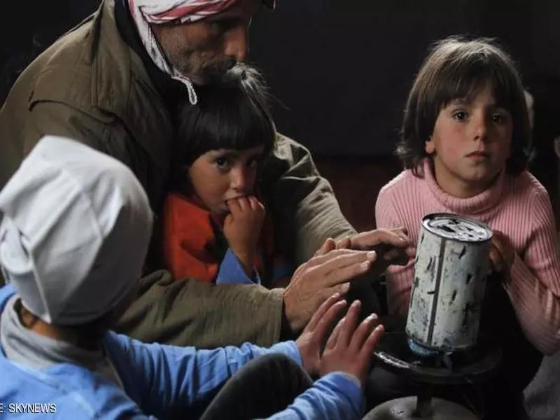 برد "المستقرضات" والشعب السوري في العراء