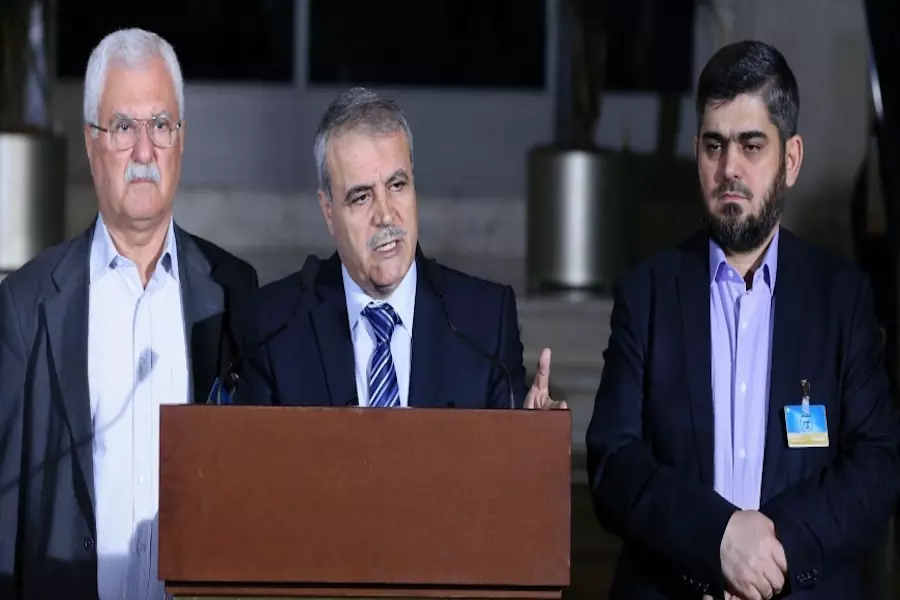 هيئة المفاوضات تبدي دعمها و مساندتها للوفد العسكري المفاوض الذاهب لـ “الاستانة”