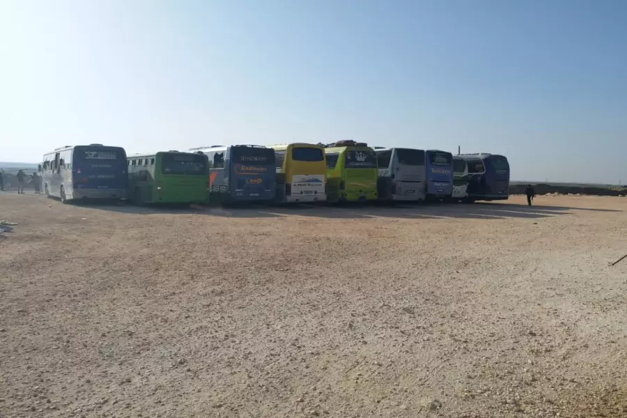 "كفريا والفوعة" خالية من ميليشيات إيران.. وحافلات المعتقلين تنتظر في العيس للدخول باتجاه المحرر