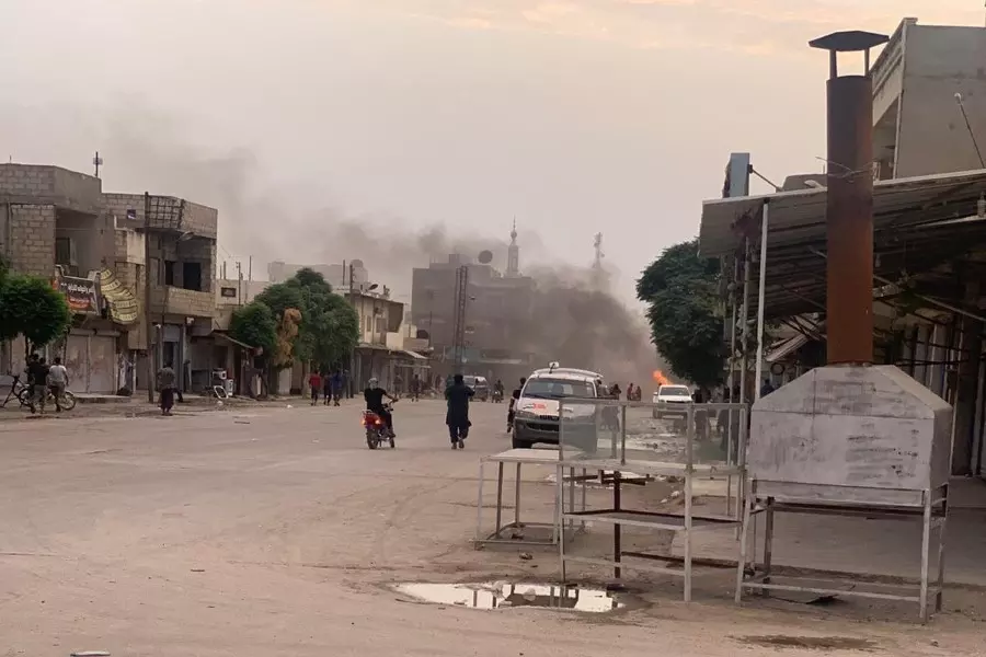 استشهاد طفل وسقوط جرحى جراء انفجار دراجة نارية مفخخة في "رأس العين"