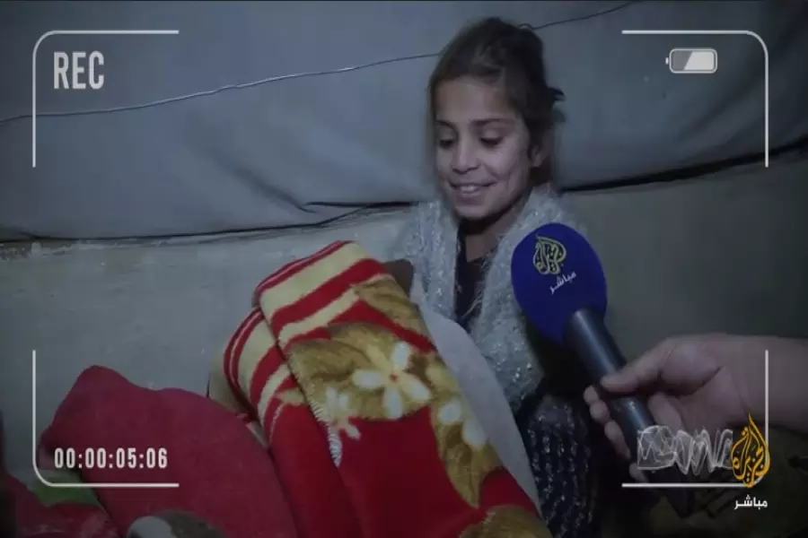 بعدما تمنت الحصول على "خيمة" ... قطري يبني منزلا لطفلة سورية